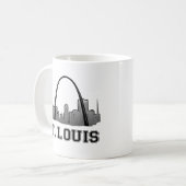 Gateway Arch in St. Louis Koffiemok (Voorkant links)