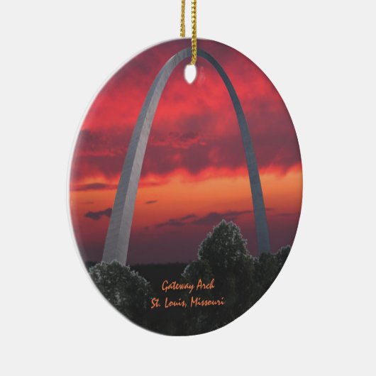 Gateway Arch Keramisch Ornament (Rechts)
