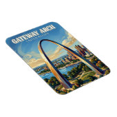 Gateway Arch Missouri Magneet (Rechterzijde)