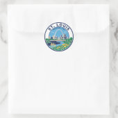 Gateway Arch Missouri Ronde Sticker (Tas)