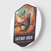Gateway Arch Nationaal Park Klok 2025 (Hoek)
