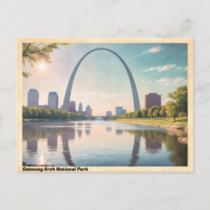 Gateway Arch National Park  Briefkaart