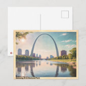 Gateway Arch National Park  Briefkaart (Voorkant / Achterkant)