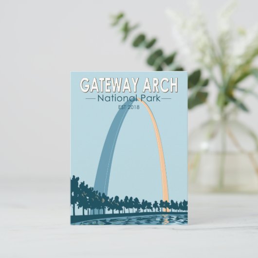 Gateway Arch National Park Briefkaart (Staand voorkant)