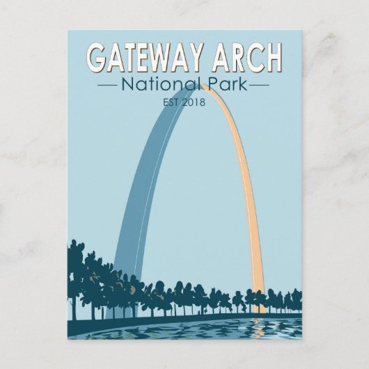 Gateway Arch National Park  Briefkaart (Voorkant)