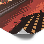 Gateway Arch National Park Illustratie Reiskunst Poster (Hoek)