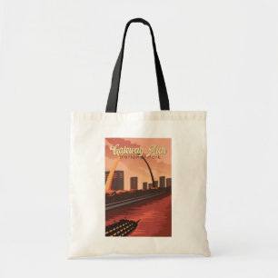 Gateway Arch National Park Illustratie Reiskunst Tote Bag