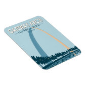 Gateway Arch National Park  Magneet (Rechterzijde)