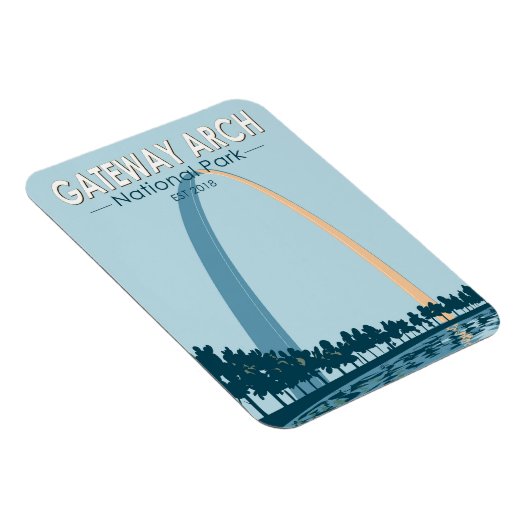 Gateway Arch National Park Magneet (Rechterzijde)