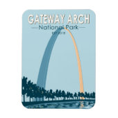 Gateway Arch National Park Magneet (Verticaal)