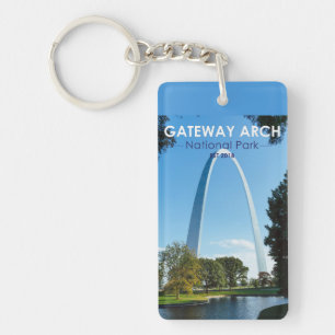 Gateway Arch National Park Missouri Double Sided Sleutelhanger