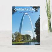 Gateway Arch National Park Missouri Kaart (Voorkant)