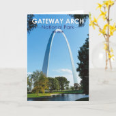 Gateway Arch National Park Missouri Kaart (Gele Bloem)