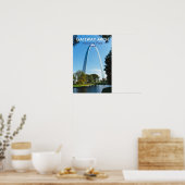 Gateway Arch National Park Missouri Poster (Keuken)