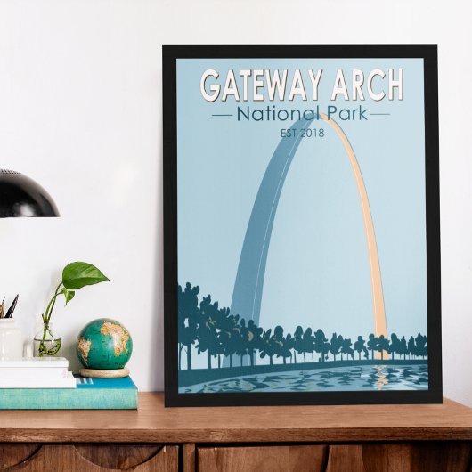 Gateway Arch National Park  Poster