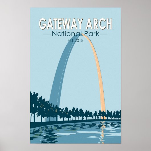 Gateway Arch National Park  Poster (Voorkant)