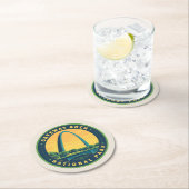 Gateway Arch National Park Ronde Kartonnen Onderzetter (Insitu)