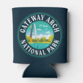 Gateway Arch National Park Saint Louis - Missouri Blikjeskoeler (Achterkant)