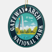 Gateway Arch National Park Saint Louis - Missouri Keramisch Ornament (Links)