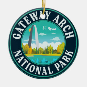 Gateway Arch National Park Saint Louis - Missouri Keramisch Ornament