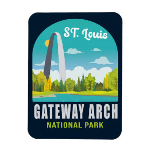 Gateway Arch National Park Saint Louis - Missouri Magneet