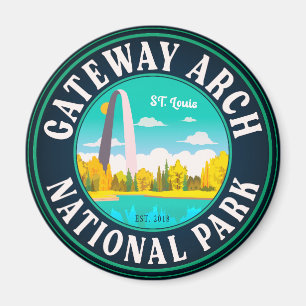 Gateway Arch National Park Saint Louis - Missouri Magneet