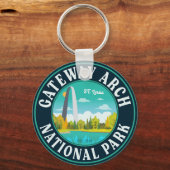 Gateway Arch National Park Saint Louis - Missouri Sleutelhanger (Voorkant)