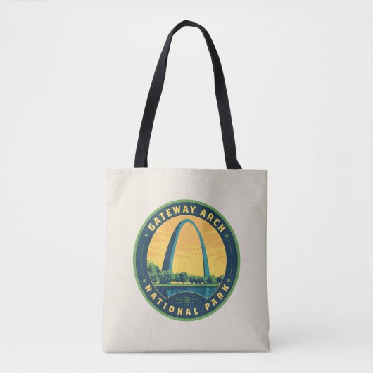 Gateway Arch National Park Tote Bag (Voorkant)