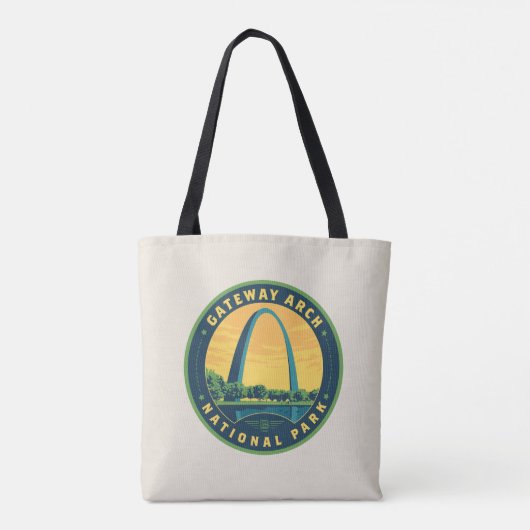 Gateway Arch National Park Tote Bag (Achterkant)