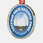 Gateway Arch NP2 Metalen Ornament (Links)