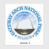 Gateway Arch NP2 Sticker (Vel)