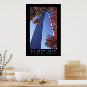 Gateway Arch Poster (Keuken)