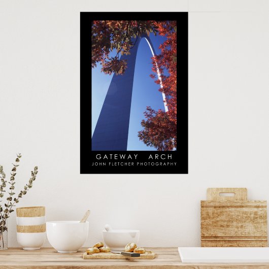Gateway Arch Poster (Keuken)