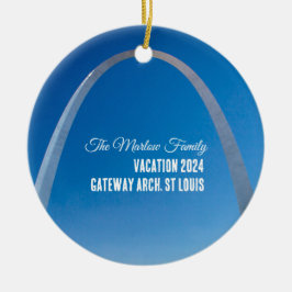 Gateway Arch St. Louis Familie Vakantie Ornament