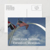 Gateway Arch, St. Louis, Missouri Briefkaart (Voorkant / Achterkant)