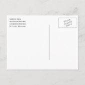 Gateway Arch, St. Louis, Missouri Briefkaart (Achterkant)