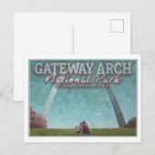 GATEWAY ARCH - ST LOUIS MISSOURI BRIEFKAART (Voorkant / Achterkant)