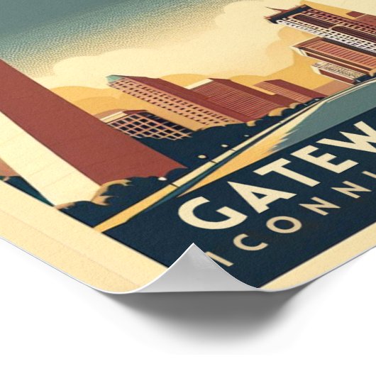 Gateway Arch - St. Louis, Missouri Poster (Hoek)