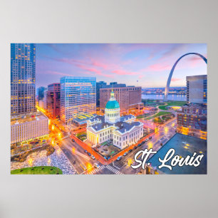 Gateway Arch, St. Louis, Missouri, Verenigde State Poster