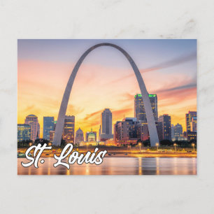 Gateway Arch, St. Louis, Missouri, VS Briefkaart