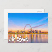 Gateway Arch, St. Louis, Missouri, VS Briefkaart (Voorkant / Achterkant)