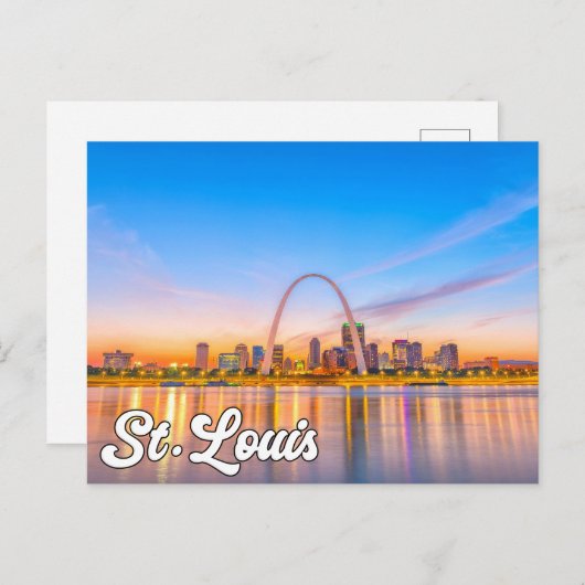 Gateway Arch, St. Louis, Missouri, VS Briefkaart (Voorkant / Achterkant)