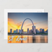 Gateway Arch, St. Louis, Missouri, VS Briefkaart (Voorkant / Achterkant)