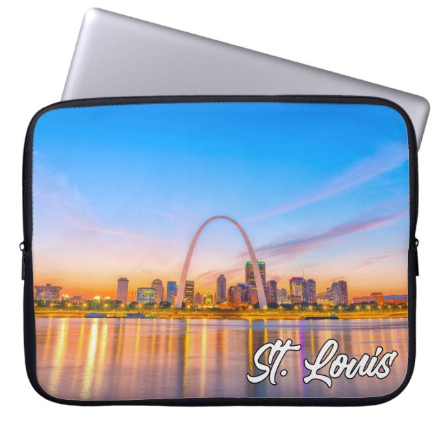 Gateway Arch, St. Louis, Missouri, VS Laptop Sleeve (Voorkant)