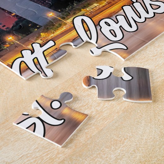 Gateway Arch, St. Louis, Missouri, VS Legpuzzel (Zijkant)