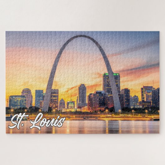 Gateway Arch, St. Louis, Missouri, VS Legpuzzel (Horizontaal)