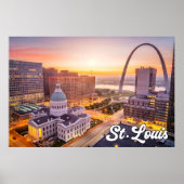 Gateway Arch, St. Louis, Missouri, VS Poster (Voorkant)