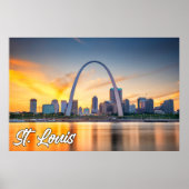 Gateway Arch, St. Louis, Missouri, VS Poster (Voorkant)