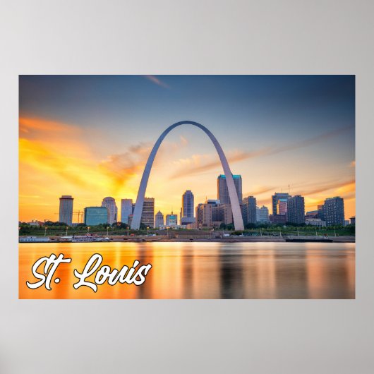 Gateway Arch, St. Louis, Missouri, VS Poster (Voorkant)