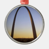 Gateway Arch, St. Louis, MO Metalen Ornament (Voorkant)